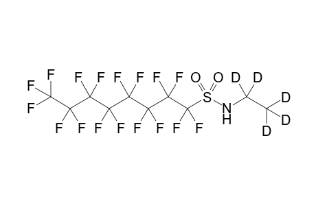 1,1,2,2,3,3,4,4,5,5,6,6,7,7,8,8,8-heptadecafluoro-N-(1,1,2,2,2-pentadeuterioethyl)octane-1-sulfonamide