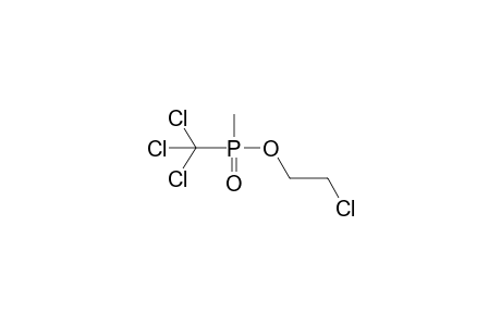 O-(2-CHLOROETHYL)(TRICHLOROMETHYL)METHYLPHOSPHINATE