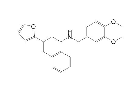 2-furanpropanamine, N-[(3,4-dimethoxyphenyl)methyl]-gamma-(phenylmethyl)-