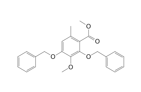 methyl 2,4-dibenzyloxy-3-methoxy-6-methylbenzoate