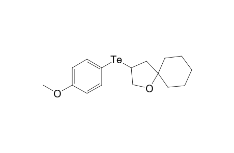 1-Oxaspiro[4.5]decane, 3-[(4-methoxyphenyl)telluro]-