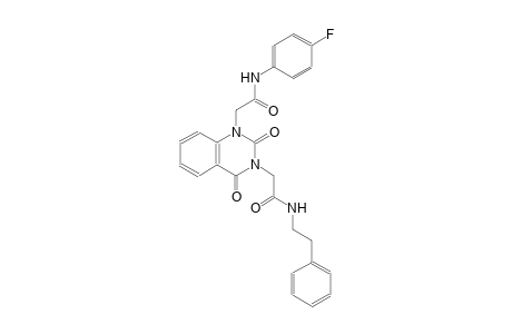 1,3-quinazolinediacetamide, N~1~-(4-fluorophenyl)-1,2,3,4-tetrahydro-2,4-dioxo-N~3~-(2-phenylethyl)-
