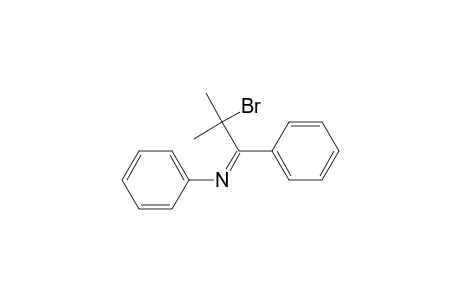 N-Phenyl-2-bromo-2-methyl-1-phenylpropylimine