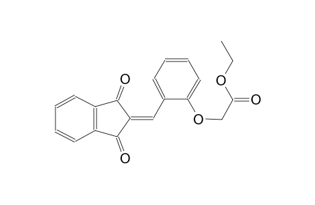 ethyl {2-[(1,3-dioxo-1,3-dihydro-2H-inden-2-ylidene)methyl]phenoxy}acetate