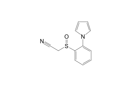 Acetonitrile, [[2-(1H-pyrrol-1-yl)phenyl]sulfinyl]-