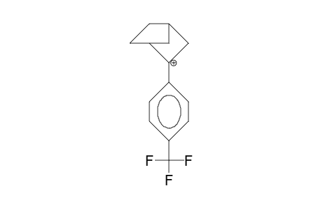 2-P-Trifluoromethyl-phenyl-2-norbornyl cation