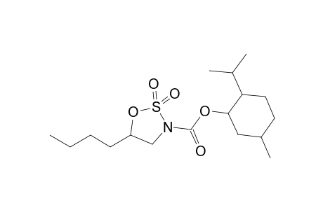 5-Methyl-2-(1-methylethyl)cyclohexyl 5-Butyl-1,2,3-oxathiazolidine3-carboxylate 2,2-Dioxide
