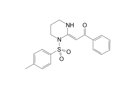 (E)-1-(p-Toluenesulfonyl)-2-(benzoylmethylene)hexahydropyrimidine