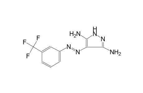 1H-pyrazole-3,5-diamine, 4-[(E)-[3-(trifluoromethyl)phenyl]azo]-