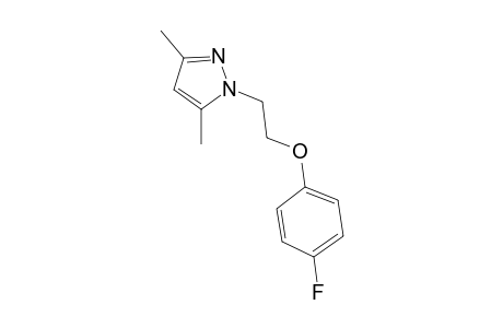 1-[2-(4-fluoranylphenoxy)ethyl]-3,5-dimethyl-pyrazole