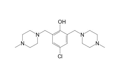 alpha,alpha'-BIS(4-METHYL-1-PIPERAZINYL)-4-CHLORO-2,6-XYLENOL