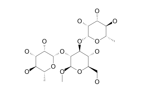 METHYL-2,3-DI-O-(ALPHA-L-RHAMNOPYRANOSYL)-BETA-D-GLUCOPYRANOSIDE