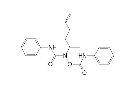 Urea, N-(1-methyl-4-pentenyl)-N'-phenyl-N-[[(phenylamino)carbonyl]oxy]-