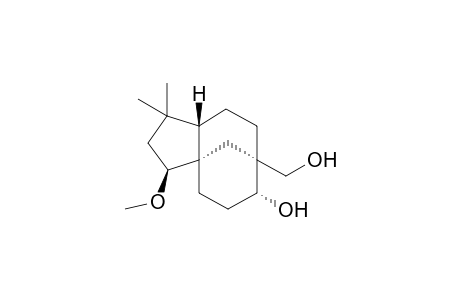 (2S,9R)-2-Methoxyclovane-9,15-diol