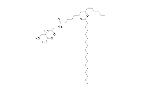 NAGlySer 18:0/14:1