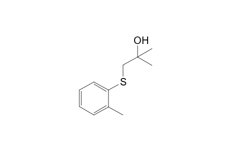 2-Methyl-1-(o-tolylthio)propan-2-ol