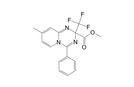 8-Methyl-4-phenyl-2-trifluoromethyl-2H-pyrido[1,2-a][1,3,5]triazine-2-carboxylic acid methyl ester