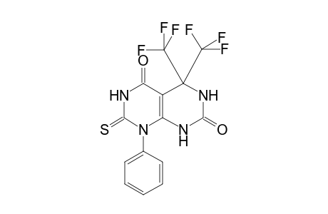 8-Phenyl-7-sulfanylidene-4,4-bis(trifluoromethyl)-1H,2H,3H,4H,5H,6H,7H,8H-[1,3]diazino[4,5-d]pyrimidine-2,5-dione