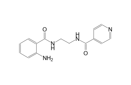 4-pyridinecarboxamide, N-[2-[(2-aminobenzoyl)amino]ethyl]-