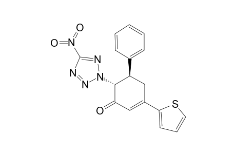 (5R,6R)-6-(5-nitro-1,2,3,4-tetrazol-2-yl)-5-phenyl-3-thiophen-2-yl-cyclohex-2-en-1-one