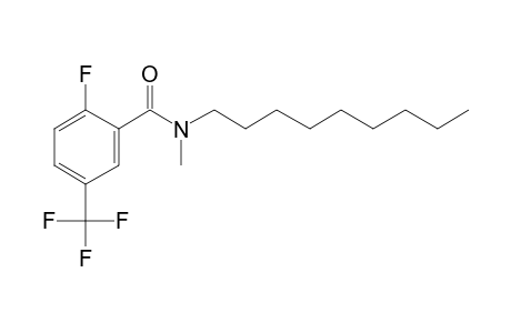 Benzamide, 2-fluoro-5-trifluoromethyl-N-methyl-N-nonyl-