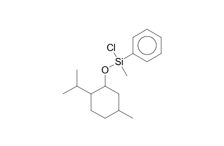 Chloranyl-methyl-(5-methyl-2-propan-2-yl-cyclohexyl)oxy-phenyl-silane