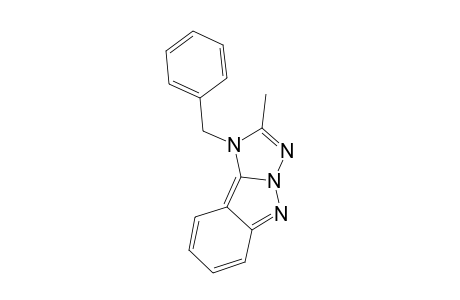 2-METHYL-1-BENZYL-1H-1,2,4-TRIAZOLO-[2,3-B]-INDAZOLE