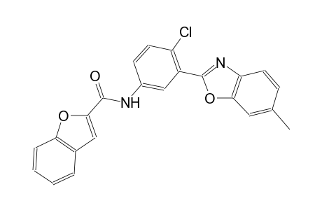 2-benzofurancarboxamide, N-[4-chloro-3-(6-methyl-2-benzoxazolyl)phenyl]-