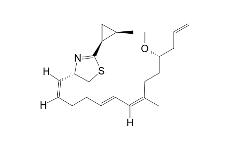 CURACIN-C;7E,9Z,2R,13R,19R,21S-ISOMER