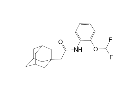2-(1-Adamantyl)-N-[2-(difluoromethoxy)phenyl]acetamide