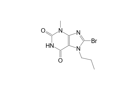 1H-purine-2,6-dione, 8-bromo-3,7-dihydro-3-methyl-7-propyl-