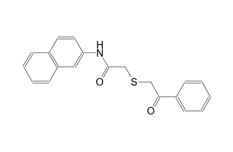 N-(2-Naphthyl)-2-[(2-oxo-2-phenylethyl)sulfanyl]acetamide
