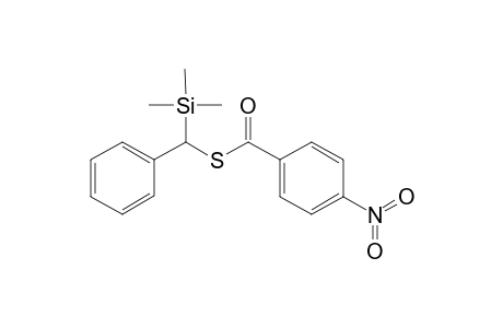 S.alpha.-Trimethylsilylbenzyl 4-Nitrothiobenzoate
