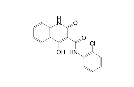 N-(2-chlorophenyl)-4-hydroxy-2-oxo-1,2-dihydro-3-quinolinecarboxamide