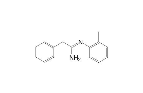 N-(2-methylphenyl)phenylacetamidine