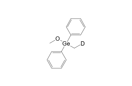 Methoxy(methyl-D)diphenylgermane