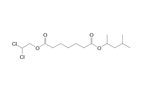 Pimelic acid, 2,2-dichloroethyl 4-methylpent-2-yl ester