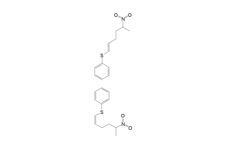 (5-NITRO-HEX-1-ENYL)-PHENYLSULFIDE;(E/Z)-MIXTURE