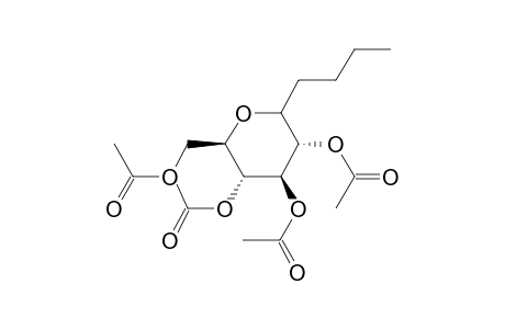 1-Butyl-2,3,4,6-tetra-O-acetyl-1,5-anhydroglucitol