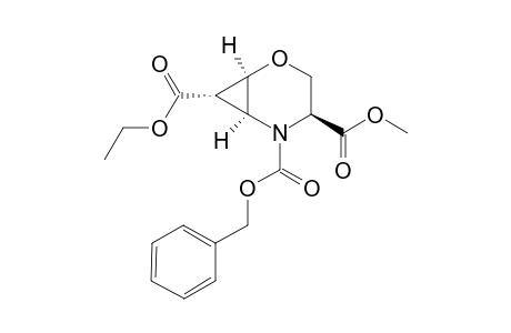 (1R,4S,6S,7S)-2-Oxa-5-azabicyclo[4.1.0]heptane-4,5,7-tricarboxylic acid - 5-Benzyl ester,7-Ethyl ester,4-Methyl ester