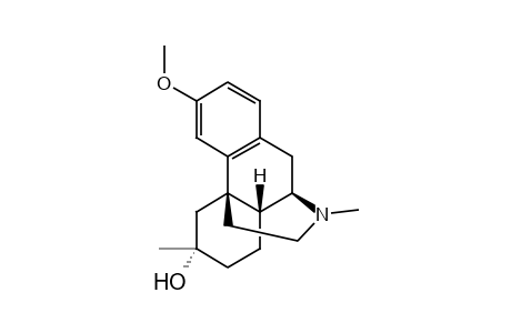 (-)-N,6beta-DIMETHYL-6alpha-HYDROXY-3-METHOXYMORPHINAN