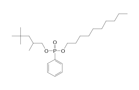 Phenylphosphonic acid, 2,4,4-trimethylpentyl decyl ester