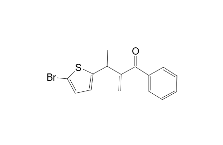 2-{1-(5-Bromo-2-thienyl)ethyl}-1-phenylpropen-1-one