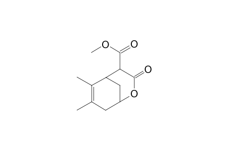 2-Oxabicyclo[3.3.1]non-6-ene-4-carboxylic acid, 6,7-dimethyl-3-oxo-, methyl ester, exo-