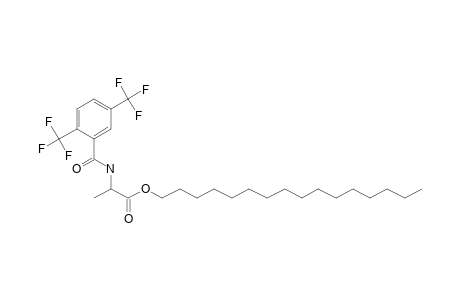 D-Alanine, N-(2,5-ditrifluoromethylbenzoyl)-, hexadecyl ester