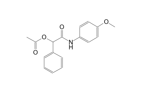 2-(4-methoxyanilino)-2-oxo-1-phenylethyl acetate
