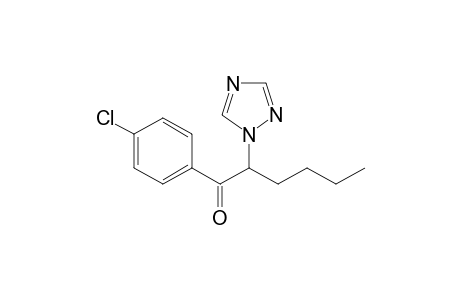 1-Hexanone, 1-(4-chlorophenyl)-2-(1H-1,2,4-triazol-1-yl)-