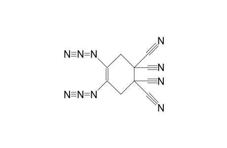 1,2-Diazido-4,4,5,5-tetracyano-cyclohexene
