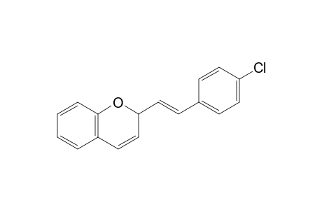 2-[2-(4-Chlorophenyl)vinyl]-2H-chromene