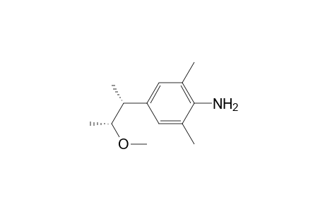 Benzenamine, 4-(2-methoxy-1-methylpropyl)-2,6-dimethyl-, (R*,R*)-